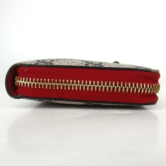 GUCCI SUPREME  WEB RIBBON PURSE/WALLET PVC - Picture 5 of 12